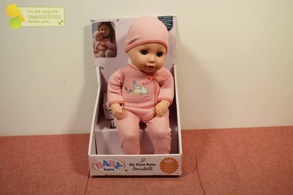 BABY Born My First Baby Doll Annabell Blue Eyes (Incomplete)